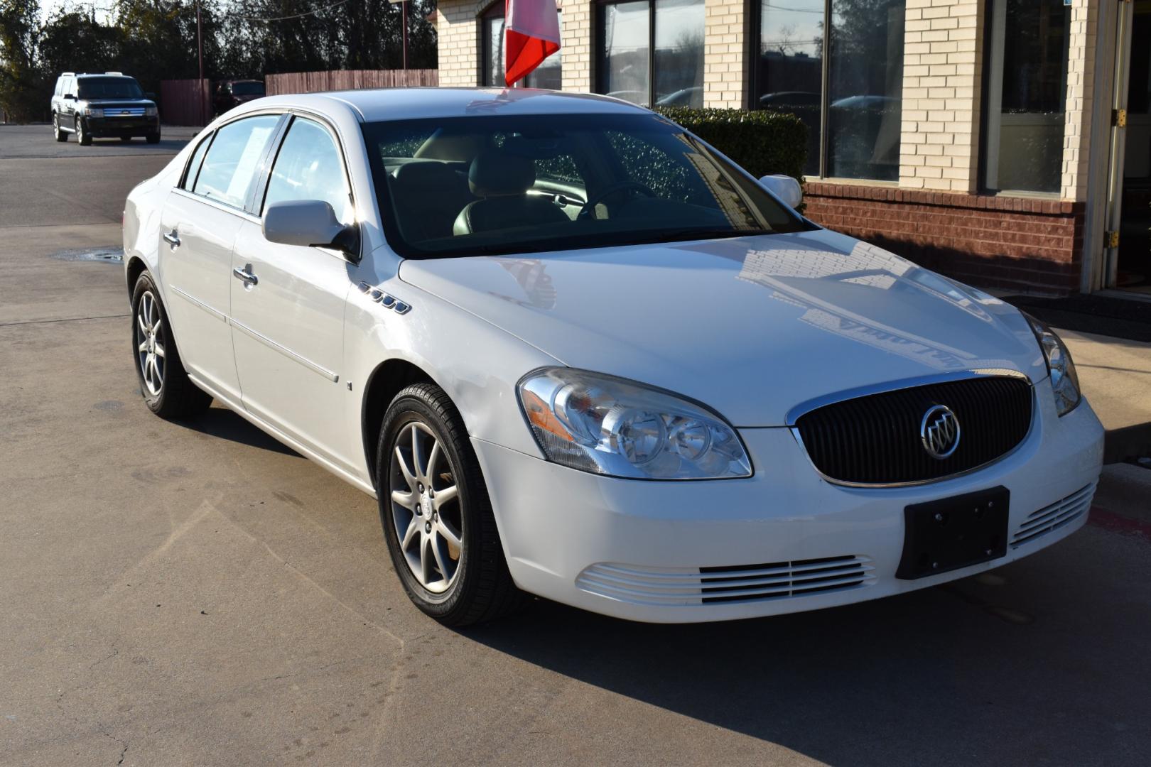 2006 White /Tan Buick Lucerne CXL (1G4HR57Y06U) with an 4.6L V8 engine, 4-Speed Automatic Overdrive transmission, located at 5925 E. BELKNAP ST., HALTOM CITY, TX, 76117, (817) 834-4222, 32.803799, -97.259003 - Deciding to buy a specific car model, such as the 2006 Buick Lucerne CXL V8, depends on various factors and personal preferences. Here are some potential reasons why you might consider purchasing this particular vehicle: Powerful Engine: The V8 engine in the Buick Lucerne CXL provides ample power a - Photo#5